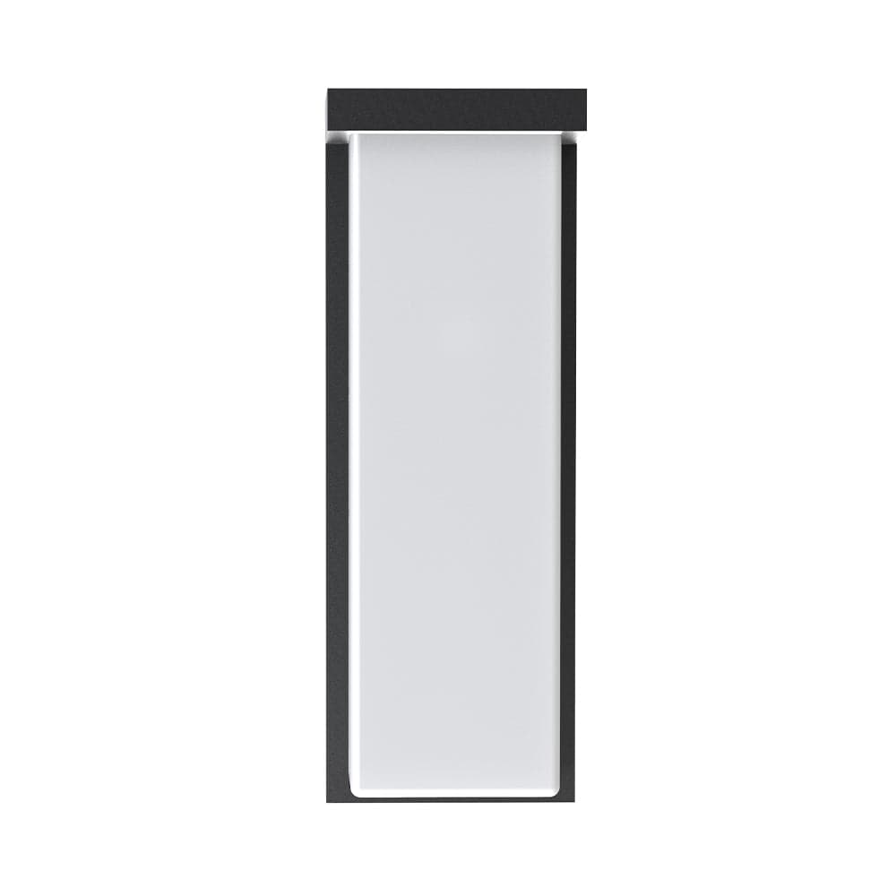 18w   20w   22w Matte Black Outdoor Led Wall Sconce - 3-cct - 270 Degr