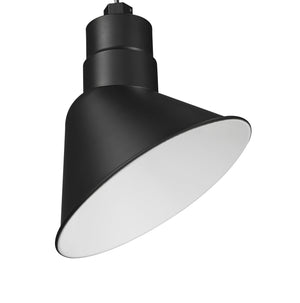 ECO-RLM Shade 10in. Integrated LED Angle Shade - Satin Black - 11W - 3000K