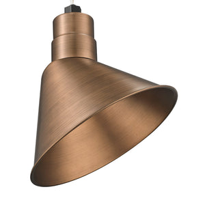 ECO-RLM Shade 12'' Natural Copper Angle Shade