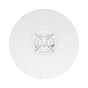 Flush Mounts LED 15W 15.7in. Round Matte White Dimmable LED Ceiling Light - 100 Degree Beam - 120VAC - Direct Wiring - 1,500 Lm