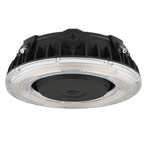 100W LED Round Canopy Light - Wattage and Color Switching - Bronze Finish