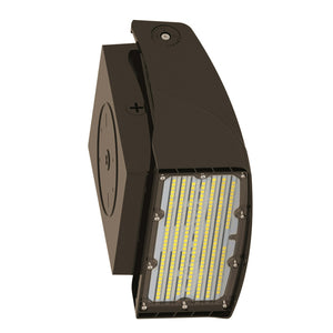 50W/40W/30W LED Full Cutoff Wall Adjustable Wallpacks  - Bronze