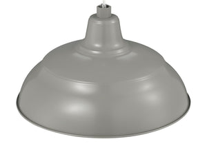 ECO-RLM Shade 17'' Gray Warehouse Shade