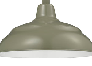 ECO-RLM Shade 17'' Gray Warehouse Shade