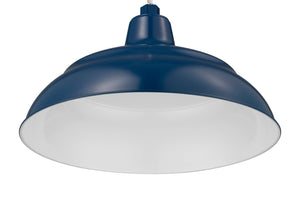 ECO-RLM Shade 17'' Navy Blue Warehouse Shade