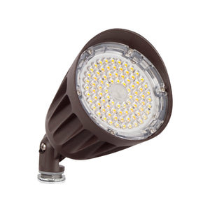 LED Flood Lights 25W/20W/13W LED Bullet Flood Light - 100-277VAC - 3K/4K/5K CCT - NEMA 5H5V Beam Angle - Brown Finish