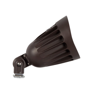 LED Flood Lights 25W/20W/13W LED Bullet Flood Light - 100-277VAC - 3K/4K/5K CCT - NEMA 5H5V Beam Angle - Brown Finish