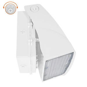 LED Wall Packs 50W/40W/30W LED Full Cutoff Wall Adjustable Wallpacks  - White