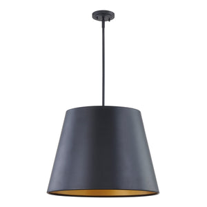 Pendant Fixtures Allson Pendant - Matte Black - 22in. Diameter - E26 Medium Base