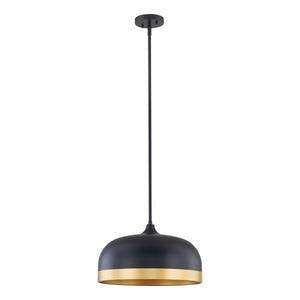 Pendant Fixtures Amarra Pendant - Matte Black - 16in. Diameter - E26 Medium Base