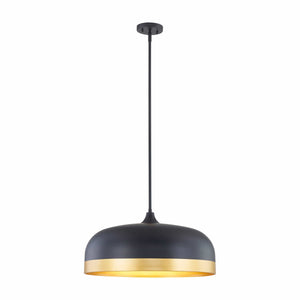 Pendant Fixtures Amarra Pendant - Matte Black - 22in. Diameter - E26 Medium Base