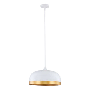 Pendant Fixtures Amarra Pendant - Matte White - 16in. Diameter - E26 Medium Base