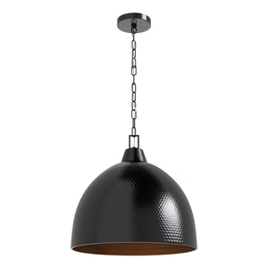 Pendant Fixtures Arrco Pendant - Black Stainless Steel - 18in. Diameter - E26 Medium Base