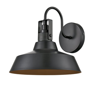 Wall Sconces Axell Outdoor Wall Sconce - Powder Coated Black - 11in. Extension - E26 Medium Base