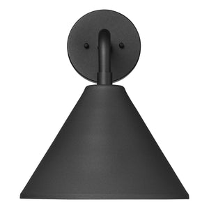 Wall Sconces Axston Outdoor Wall Sconce - Textured Black - 14.22in. Extension - E26 Medium Base