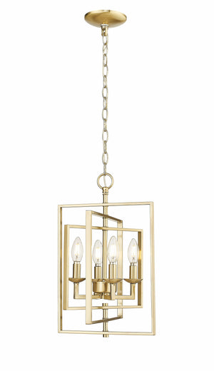 Pendant Fixtures Nellis Pendant - Modern Gold - 14in. Diameter - E26 Medium Base