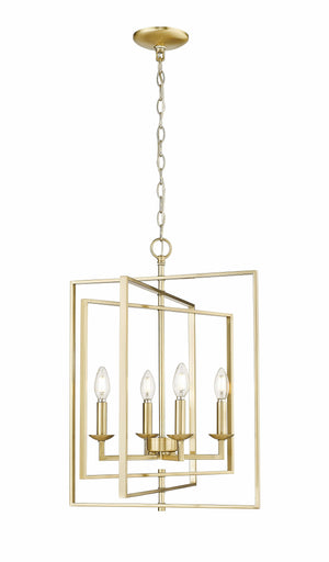 Pendant Fixtures Nellis Pendant - Modern Gold - 20in. Diameter - E26 Medium Base