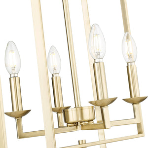 Pendant Fixtures Nellis Pendant - Modern Gold - 20in. Diameter - E26 Medium Base