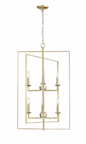 Pendant Fixtures Nellis Pendant - Modern Gold - 24in. Diameter - E26 Medium Base