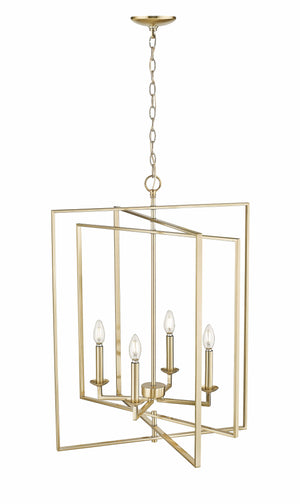 Pendant Fixtures Nellis Pendant - Modern Gold - 26in. Diameter - E26 Medium Base