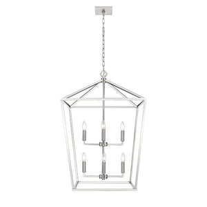 Pendant Fixtures Pendant Fixture - Satin Nickel -24in. Diameter - E26 Medium Base