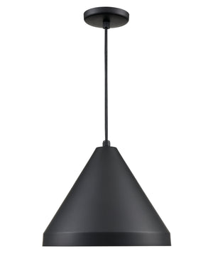 Pendant Fixtures R Series Wide Cone Pendant - Satin Black - 17in. Diameter - E26 Medium Base