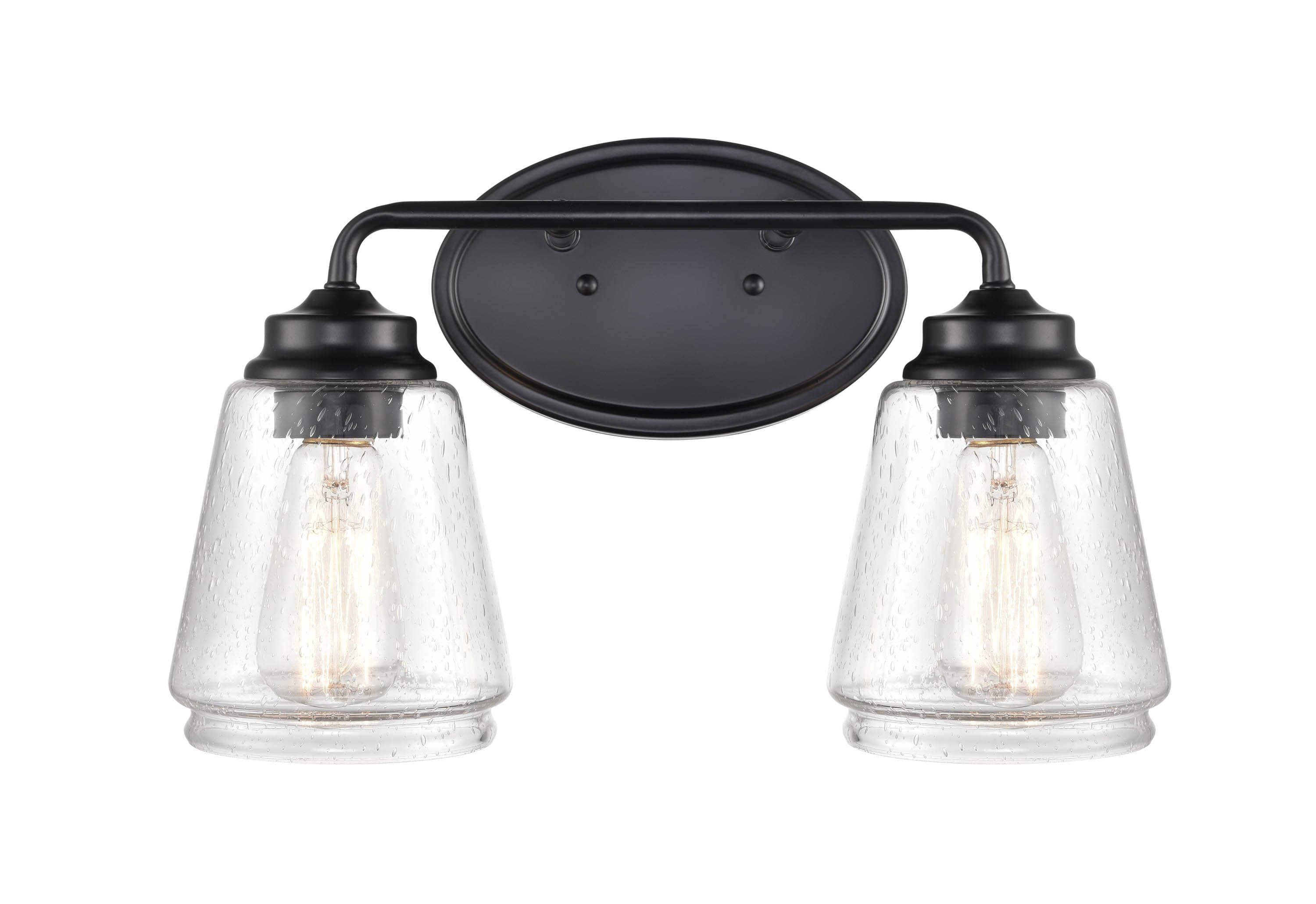 Vanity light store 2 bulb