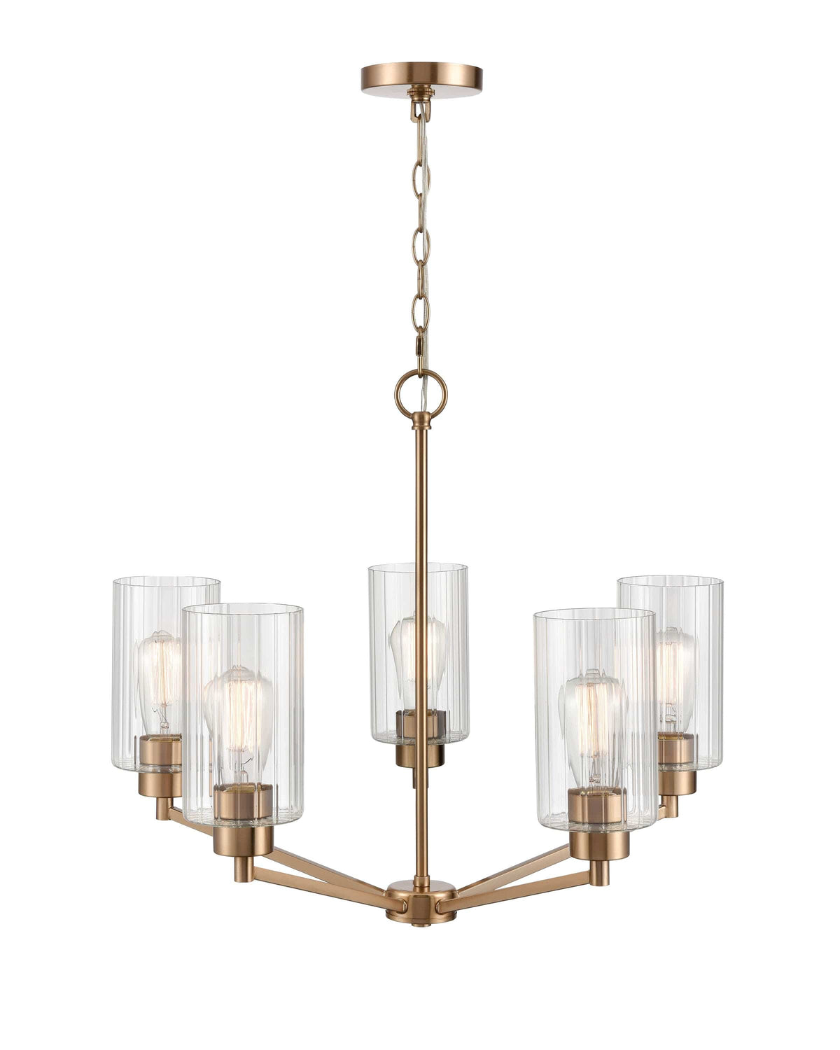 Vinluz 5 best sale light chandelier